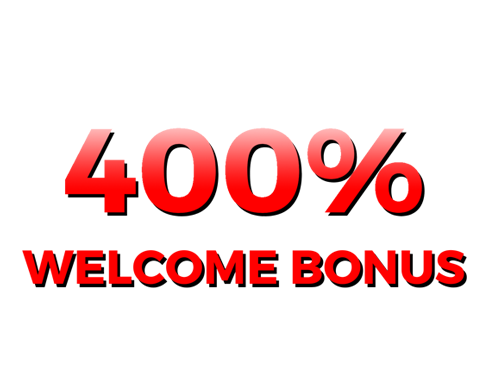 400% BONUS UP TO $4,000