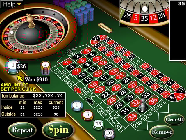 Caesars Palace Online Roulette