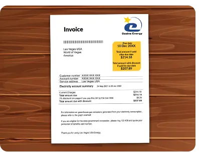 Proof of Address Example